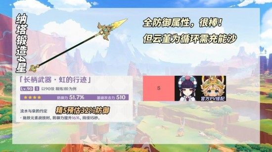 原神5.0新武器适合哪些角色？ 原神5.0新活动武器适合给谁用？原神5.0，纳塔新武器分析！适配角色推荐！