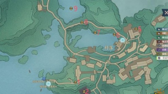 诛仙世界草庙村百景游