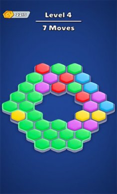 六角形填充颜色排序正式版下载