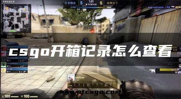 csgo怎么看开箱记录