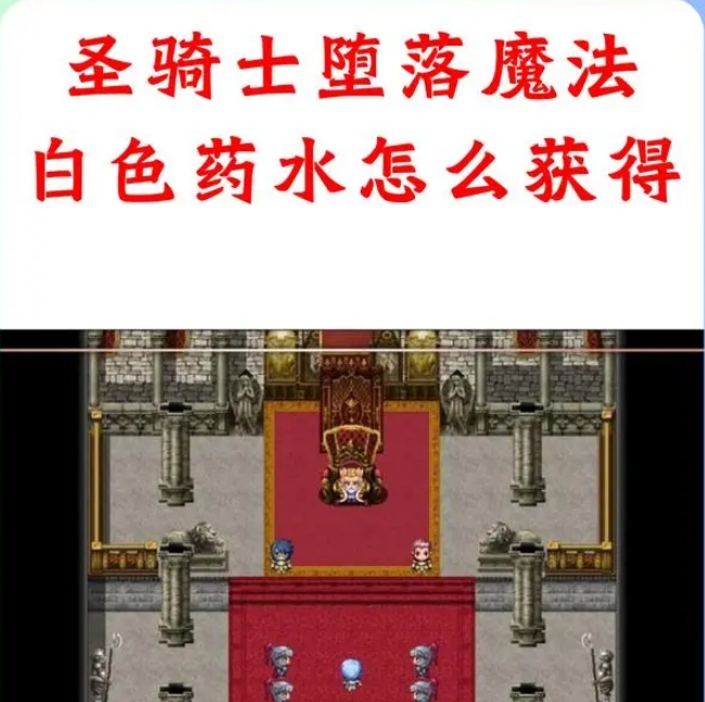 圣骑士堕落魔法白色药水怎么获得？