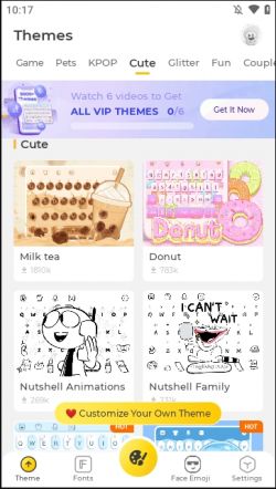 facemoji keyboard输入法下载2024