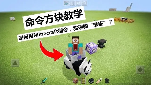我的世界怎么驯服熊猫