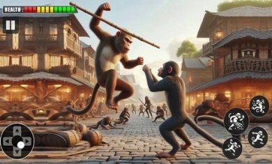 猴子忍者格斗(Monkey Ninja Fighting Game)下载3