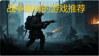 战争题材的游戏推荐
