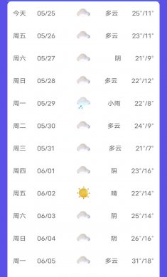 新月天气预报官网版下载1