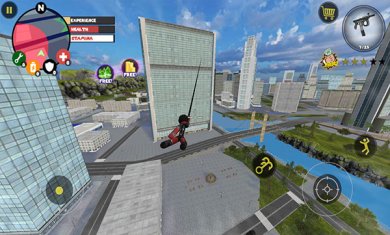 火柴人绳索英雄无限子弹下载2